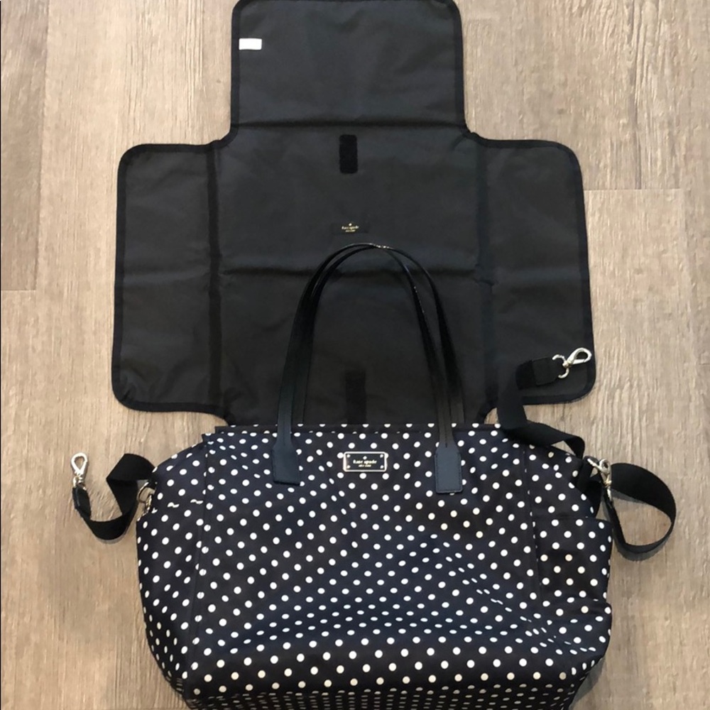 Kate Spade Diaper Bag.